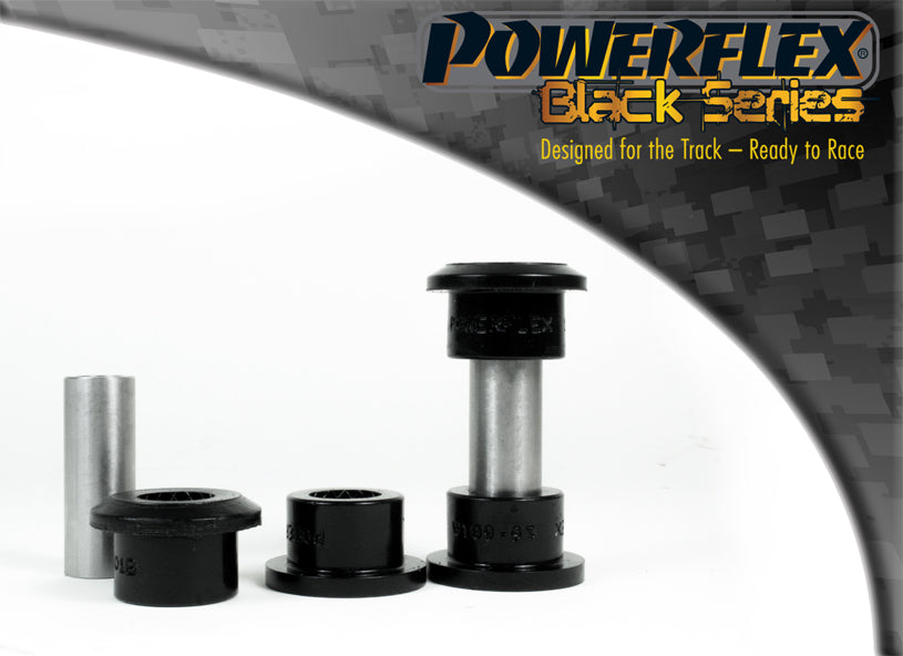 Bucse poliuretan Powerflex brat fata, prindere fata - Fiat Punto 188 - Negru (2 buc)