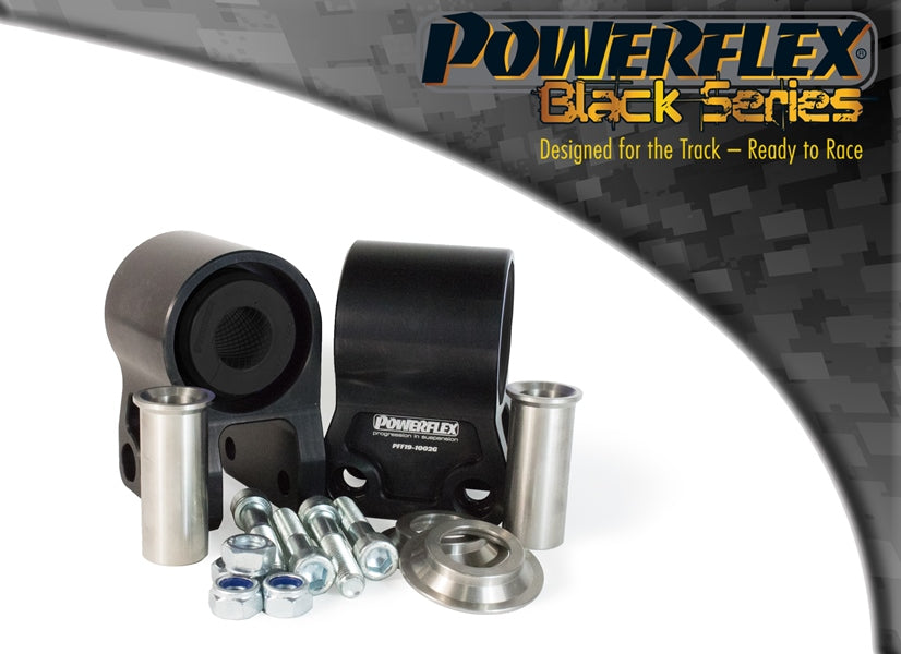 Bucsa poliuretan Powerflex spate brat fata (offset caster, anti-ridicare) (Negru) - Ford Focus, Mazda Mazda 3