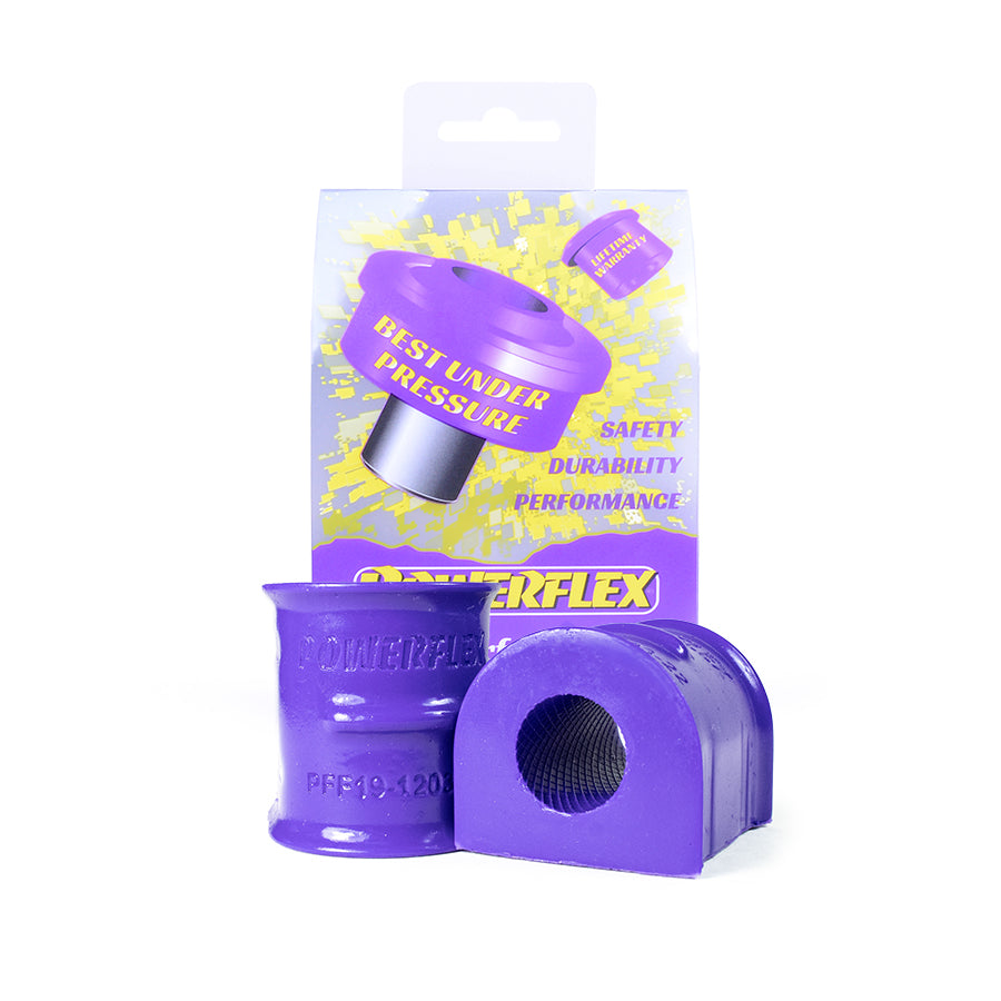 Bucsa poliuretan Powerflex bara stabilizatoare fata 22mm (la sasiu) (Mov) - Ford Focus, Mazda Mazda 3