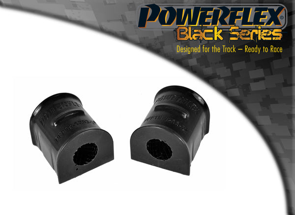 Bucsa poliuretan Powerflex bara stabilizatoare fata 24mm (la sasiu) (Negru) - Ford Focus