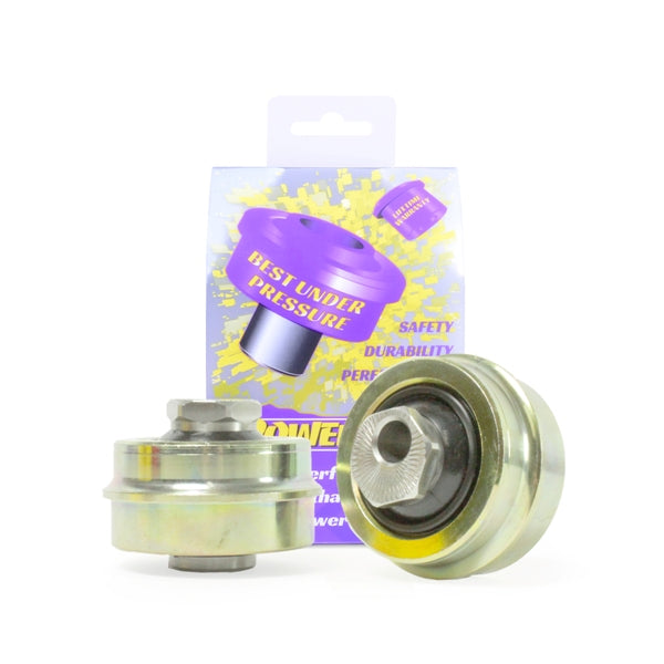 Bucse poliuretan Powerflex brat fata, prindere spate (reglabila pe caster) - Ford Fiesta MK7 - Mov (2 buc)