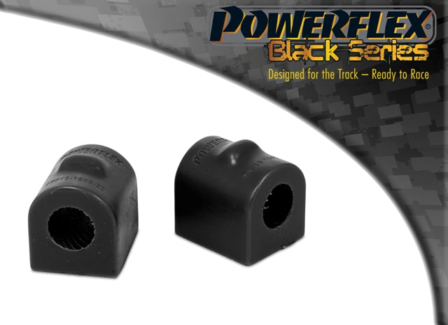 Bucsa poliuretan Powerflex bara stabilizatoare fata 22mm (la sasiu) (Negru) - Ford Focus/Mondeo