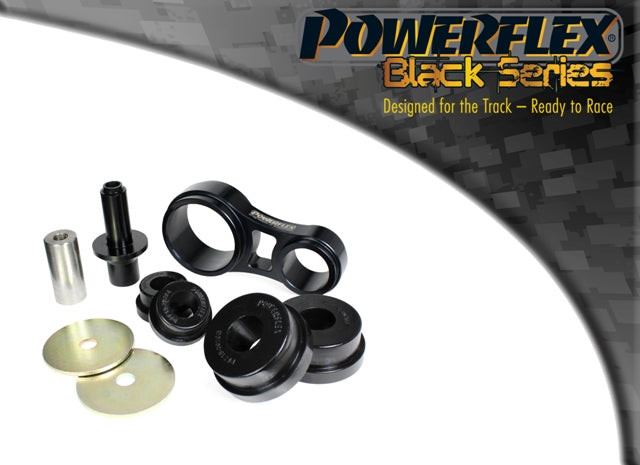 Bucsa poliuretan Powerflex suport tampon anti-torsiune inferior (track) (Negru) - Ford Fiesta