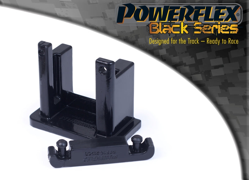 Insertie poliuretan Powerflex suport tampon transmisie superior (Negru) - Ford Fiesta