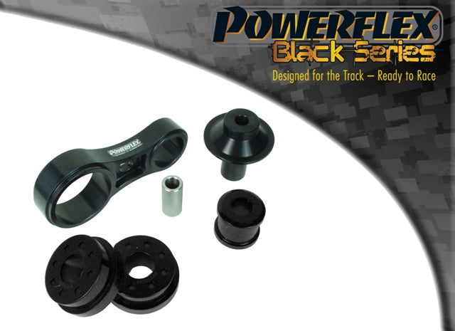 Bucsa poliuretan Powerflex suport tampon anti-torsiune inferior (track) (Negru) - Ford Fiesta