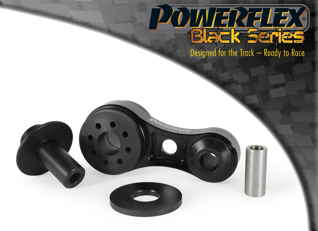 Bucsa poliuretan Powerflex suport tampon anti-torsiune inferior (track) (Negru) - Ford Fiesta