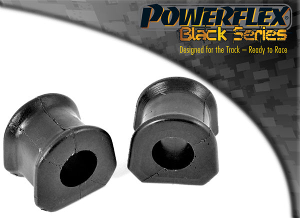Bucsa poliuretan Powerflex bara stabilizatoare fata 22mm (Negru) - Ford Escort