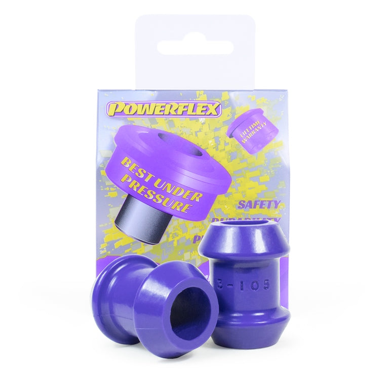 Bucse poliuretan Powerflex bieleta bara stabilizatoare fata 12mm (la brat) - Audi 80 B3 - Mov (2 buc)