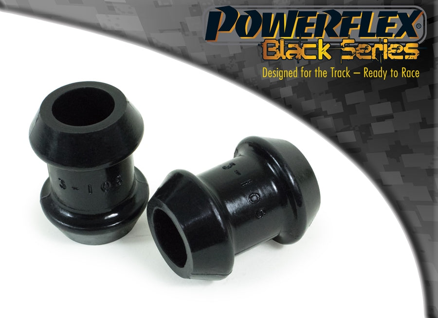 Bucse poliuretan Powerflex bieleta bara stabilizatoare fata 12mm (la brat) - Audi 80 B3 - Negru (2 buc)