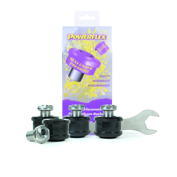 Bucse poliuretan Powerflex brat fata superior (camber reglabil) - Audi A4 B9, S4 B9, RS4 B9 - Mov (4 buc)