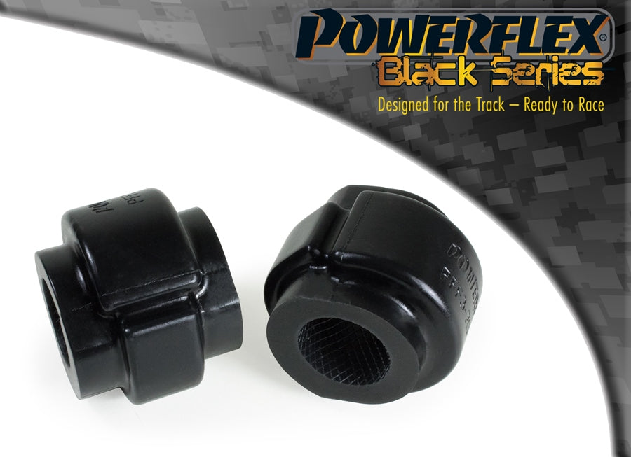 Bucsa poliuretan Powerflex bara stabilizatoare fata 23mm (Negru) - Audi A6