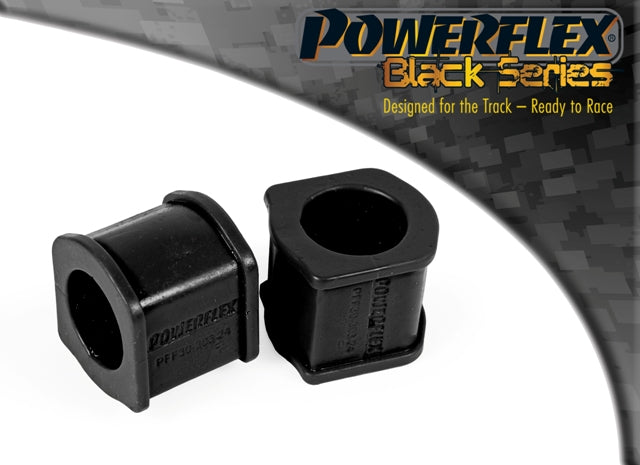 Bucse poliuretan Powerflex bara stabilizatoare fata 24mm, capat interior - Lancia Delta 831 - Negru (2 buc)
