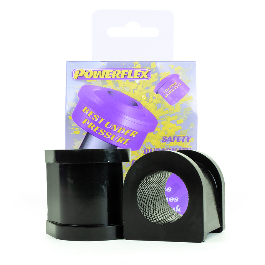Bucse poliuretan Powerflex bara stabilizatoare fata 25.4mm - Lotus Elise 111 / S1 / S2, Exige S2, Tesla Roadster, Opel Speedster - Mov (2 buc)