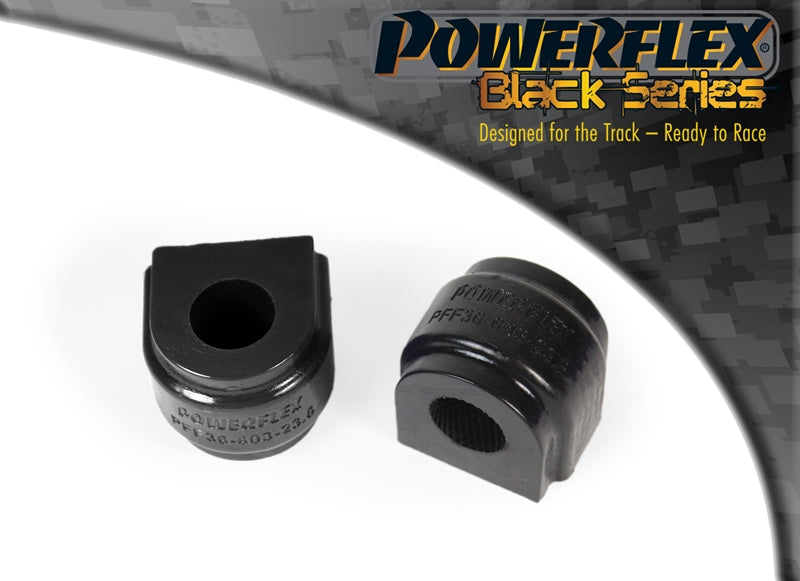 Bucsa poliuretan Powerflex bara stabilizatoare fata (Negru) - Mazda MX-5