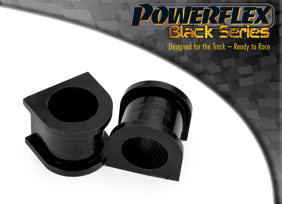 Bucse poliuretan Powerflex bara stabilizatoare fata 26mm - Mitsubishi Lancer Evo 7 / 8 / 9 - Negru (2 buc)