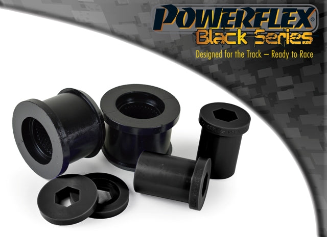 Bucsa poliuretan Powerflex spate brat fata (Negru) - Mini Mini
