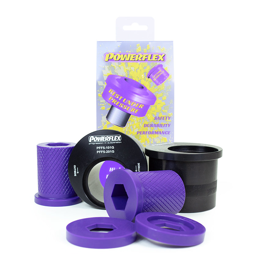 Bucsa poliuretan Powerflex spate brat fata (offset caster reglabil) (Mov) - Mini Mini (R50)
