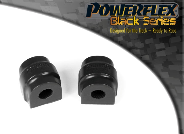 Bucsa poliuretan Powerflex bara stabilizatoare fata 16mm (Negru) - Mini Mini