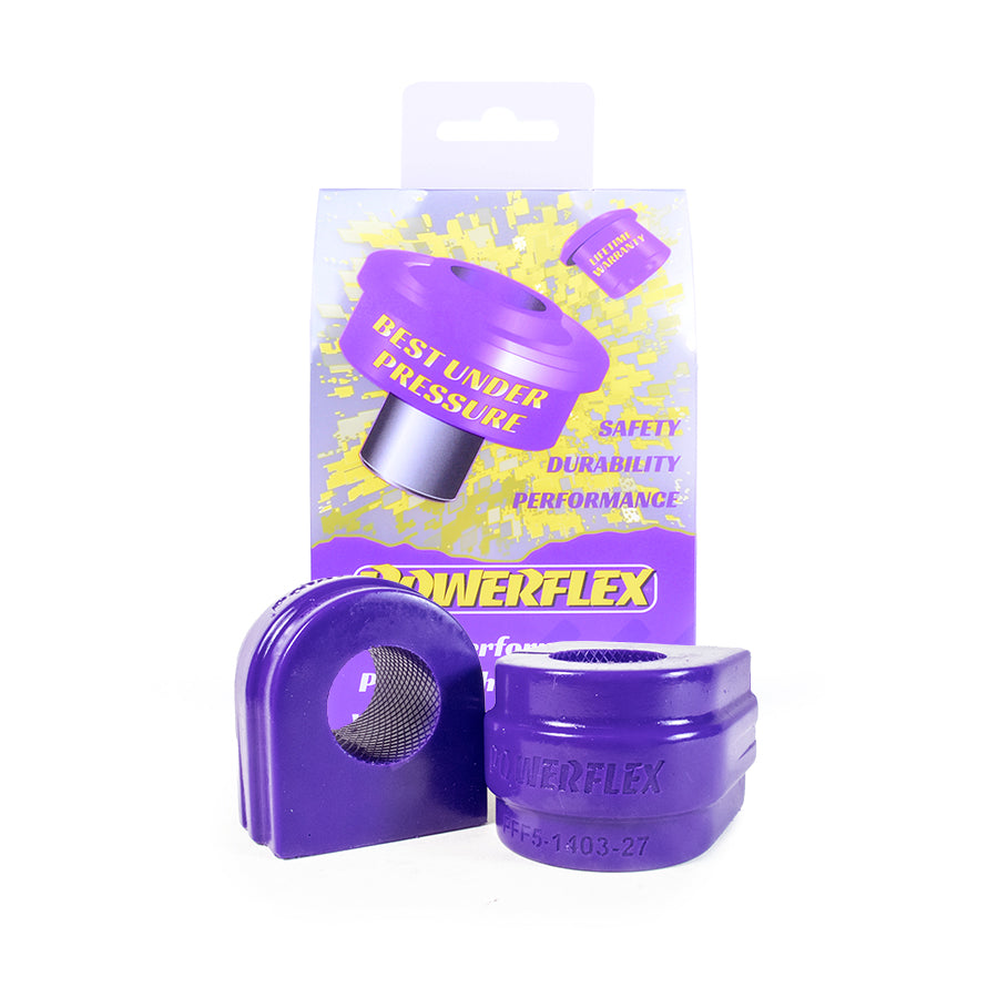 Bucsa poliuretan Powerflex suport bara stabilizatoare fata 27mm (Mov) - BMW X5