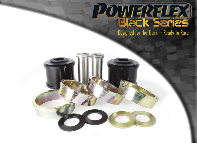 Bucse poliuretan Powerflex brat de reactie fata (offset caster reglabil) - BMW Seria 3 G21 / G80 / G28 / G20 - Negru (2 buc)