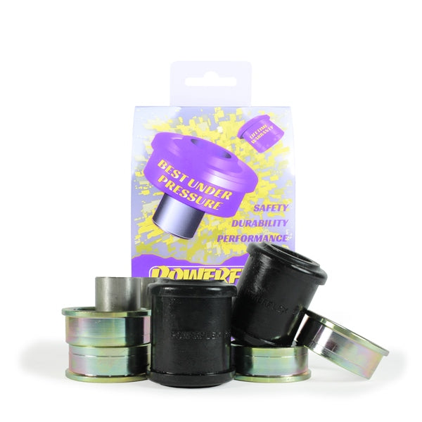 Bucsa poliuretan Powerflex brat fata (la sasiu) (Negru) - BMW Seria 1/Seria 2/Seria 3/Seria 4