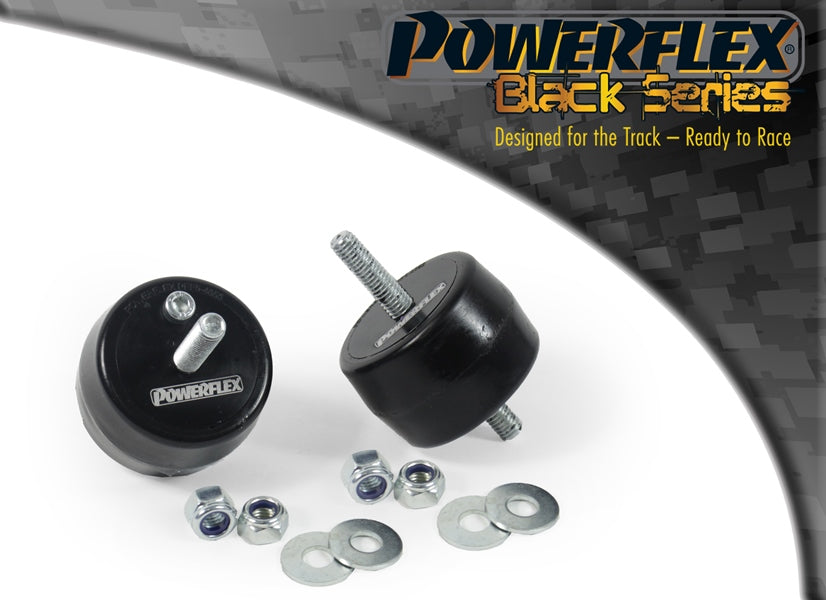 Bucse poliuretan Powerflex tampon cutie de viteze (pentru competitie) - BMW Seria 3 E36 / E46 / E90 / E91 / s.a. - Negru (2 buc)