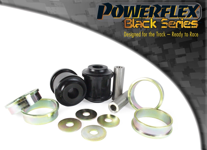 Bucsa poliuretan Powerflex brat de reactie fata (la sasiu) (Negru) - BMW Seria 5/Seria 6