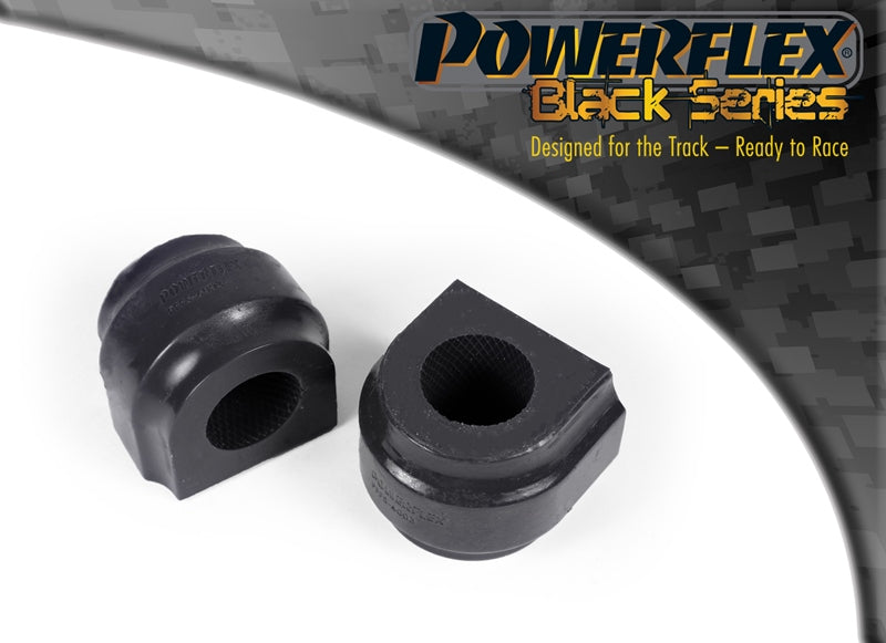 Bucsa poliuretan Powerflex bara stabilizatoare fata (Negru) - BMW Seria 5/Seria 6