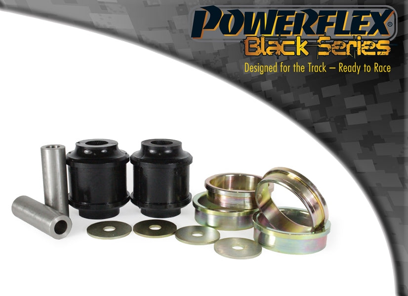 Bucsa poliuretan Powerflex brat de reactie fata (la sasiu) (Negru) - BMW Seria 5/Seria 6