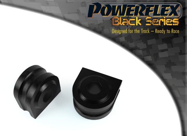 Bucsa poliuretan Powerflex suport bara stabilizatoare fata 25mm (Negru) - BMW Seria 5/Seria 7