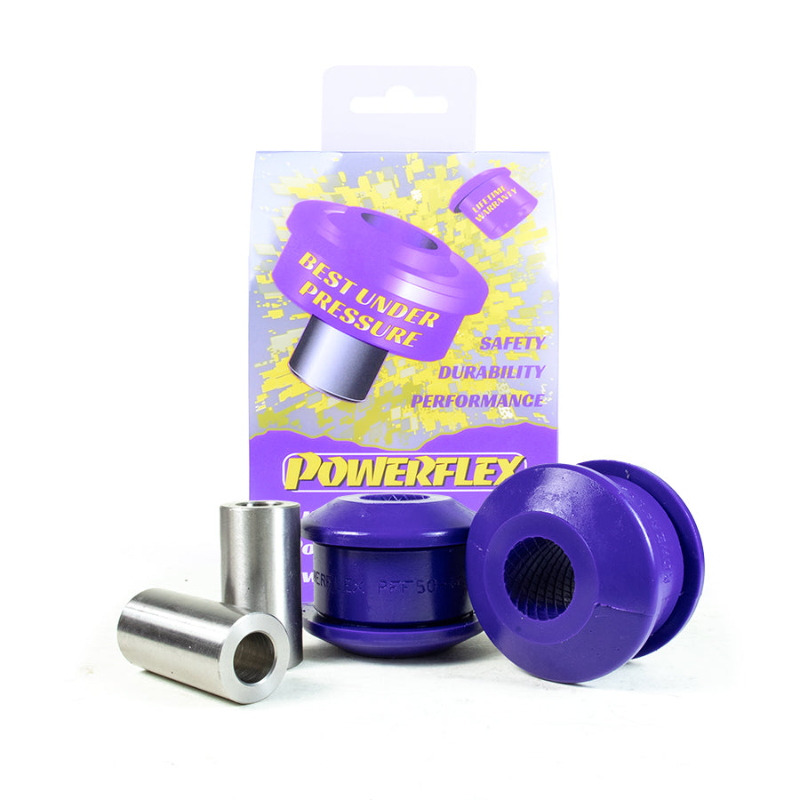 Bucse poliuretan Powerflex brat fata, prindere fata - Peugeot 206 Phase 1/2 - Mov (2 buc)