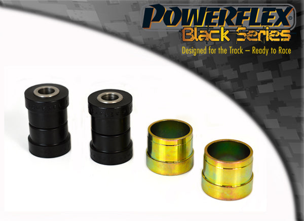 Bucse poliuretan Powerflex brat fata, prindere fata - Renault Clio 4 / 4 RS - Negru (2 buc)