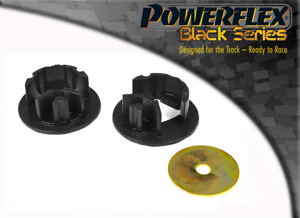 Insertie poliuretan Powerflex suport tampon motor superior dreapta - Renault Megane 2 - Negru