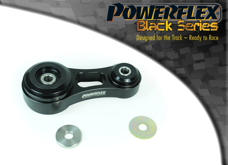 Bucsa poliuretan Powerflex tampon anti-torsiune inferior (circuit si competitie) - Renault Clio 3 / 3 RS - Negru