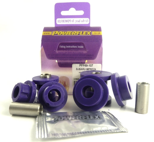 Bucse poliuretan Powerflex bieleta bara stabilizatoare fata - Subaru Impreza GC / GD / GD/GG - Mov (2 buc)