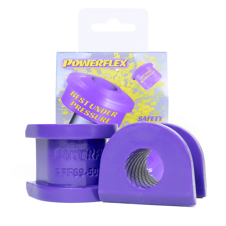 Bucsa poliuretan Powerflex bara stabilizatoare fata 18mm (Mov) - Subaru Forester/Legacy
