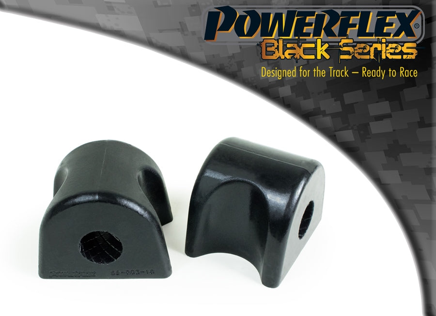 Bucse poliuretan Powerflex bara stabilizatoare fata 18mm - Subaru BRZ ZC, Toyota GT86 ZN6, GR 86 ZN8 - Negru (2 buc)