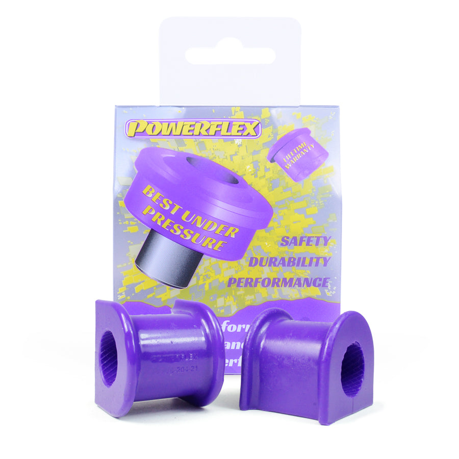 Bucsa poliuretan Powerflex suport bara stabilizatoare fata 21mm (Mov) - Toyota Corolla