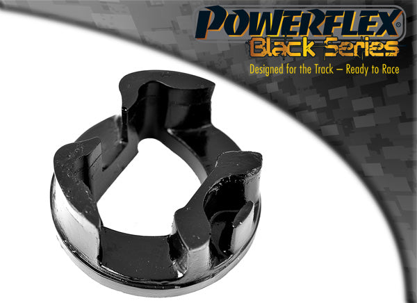 Insertie poliuretan Powerflex suport tampon motor inferior spate - Alfa Romeo MiTo 955, Fiat Punto 199, Opel Corsa D / E - Negru