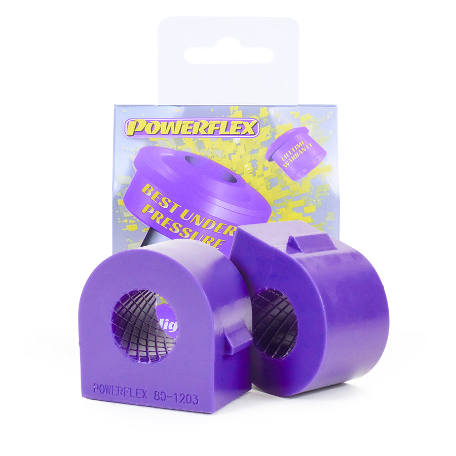 Bucse poliuretan Powerflex suport bara stabilizatoare spate 21mm - Opel Astra H - Mov (2 buc)