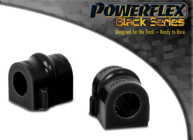 Bucse poliuretan Powerflex bara stabilizatoare fata 21mm (dintr-o bucata) - Opel Astra H - Negru (2 buc)