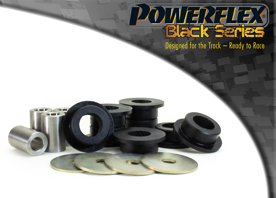 Bucse poliuretan Powerflex fuzeta (HiPer Strut) - Opel Astra J - Negru (4 buc)
