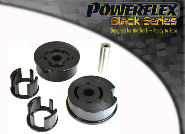 Bucsa poliuretan Powerflex suport tampon motor spate inferior (Negru) - Seat Toledo, Volkswagen Golf/Jetta/Passat