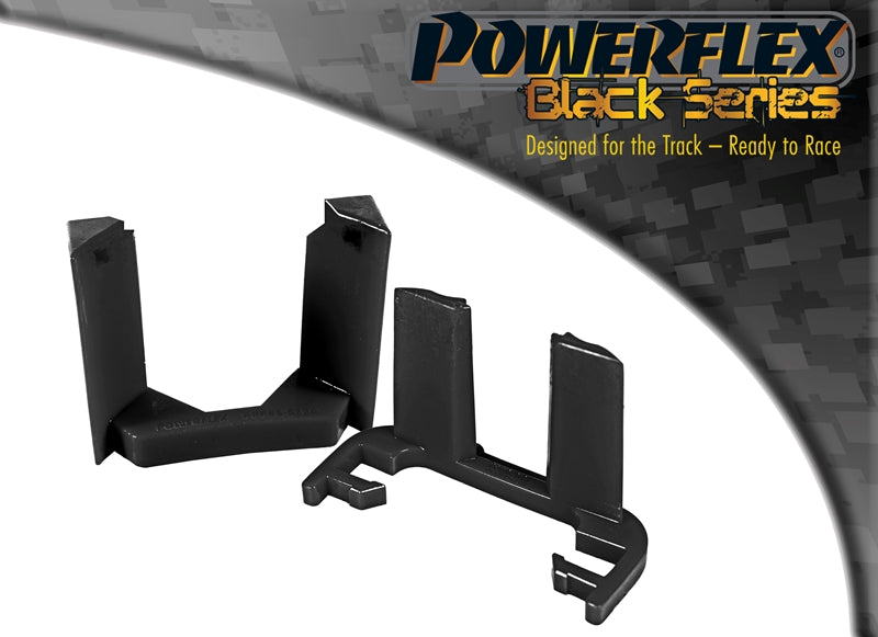 Insertie poliuretan Powerflex suport tampon motor superior (Negru) - Audi A3/S3/RS3/TT, Seat Leon, Volkswagen Golf/Jetta/Passat
