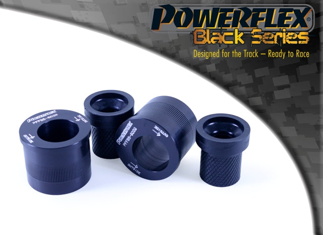 Bucsa poliuretan Powerflex spate brat fata (offset caster) (Negru) - Seat Cordoba/Ibiza, Volkswagen Polo
