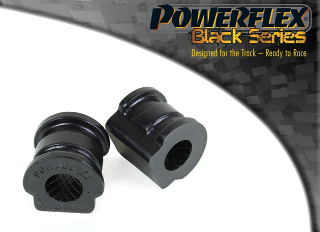 Bucsa poliuretan Powerflex bara stabilizatoare fata 18mm (Negru) - Audi A1/S1, Seat Cordoba/Ibiza/Toledo, Volkswagen Polo