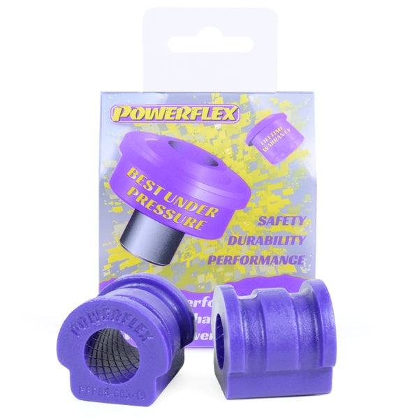 Bucsa poliuretan Powerflex bara stabilizatoare fata 19mm (Mov) - Audi A1/S1, Seat Cordoba/Ibiza, Volkswagen Polo