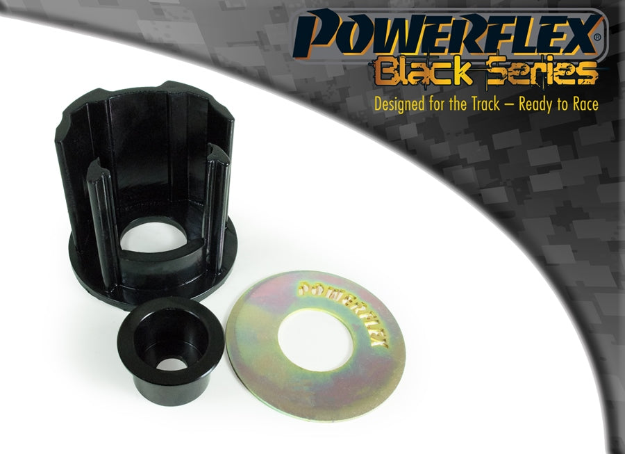 Insertie poliuretan Powerflex suport tampon motor inferior mare (Negru) - Audi A3/S3/RS3/Q3/TT, Seat Leon, Skoda Octavia, Volkswagen Golf/Jetta/Passat/Tiguan