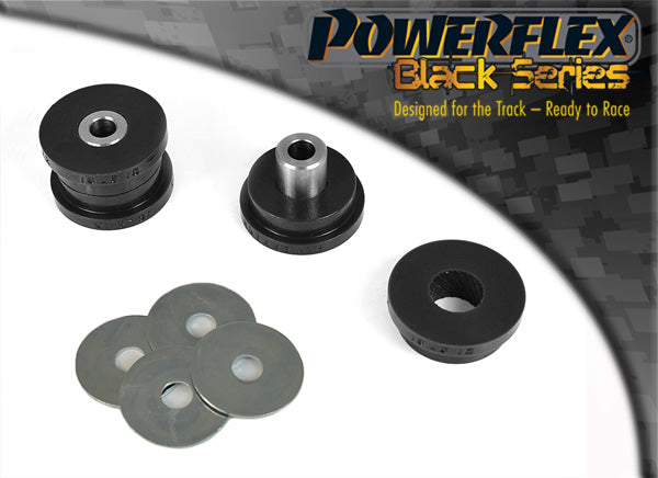 Bucse poliuretan Powerflex superior suport amortizor spate - Fiat 500 312 - Negru (PFR16-515BLK) (2 buc)