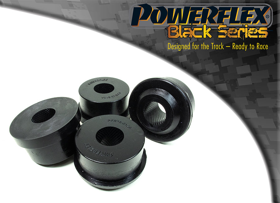 Bucse poliuretan Powerflex punte spate - Fiat 500 312 - Negru (2 buc)